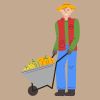 Logo pour les personnages « Paysan Homme »
