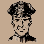 Logo pour les personnages « Police Homme »